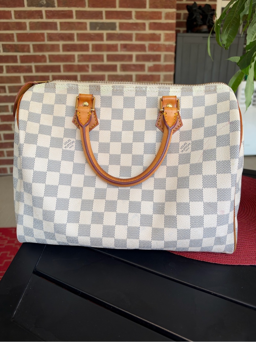 LV Speedy 30 Damier Azur (2009)